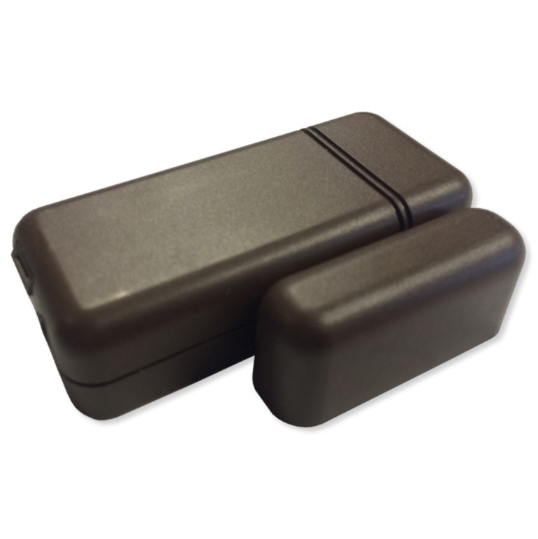 Qolsys QS1136-840 IQ Wireless S-Line Mini Door or Window Contact in Brown The IQ Mini-S is an ultra compact encrypted sensor that securely connects to the IQ Panel 2. Using proprietary S-Line encryption technology,